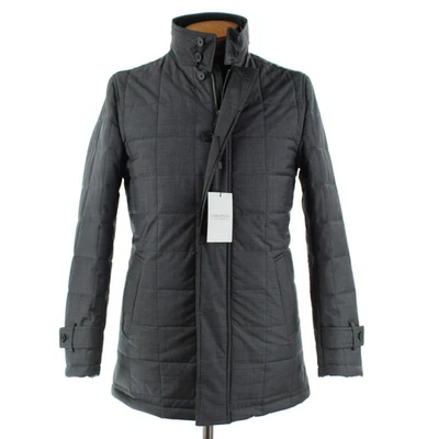 Cardinal of Canada NWD Wool Quilted Jacket w/ Hood Size S (36-38 US) In Charcoal - Image 1 of 4