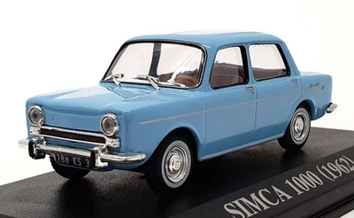 Altaya 1/43 Scale Diecast 4921N - 1962 Simca 1000 - Blue - Image 1 of 4