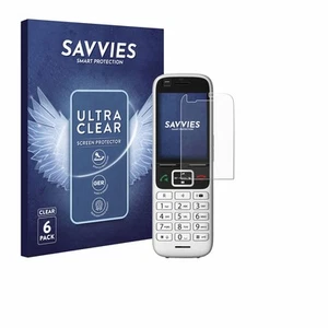 6x Folie für Unify OpenScape S6 Schutzfolie Displayschutz Display Schutz Klar - Zdjęcie 1 z 11