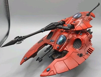 Aeldari Eldar Fire Prism tank part painted Warhammer 40k  - Image 1 of 4