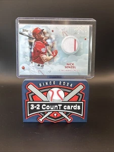 2020 Topps Holiday - Walmart Mega Box Relics Nick Senzel #WHR-NS (MEM) - Picture 1 of 2