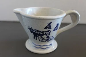Metlox Poppy Trail Provincial Blue Creamer - Picture 1 of 5