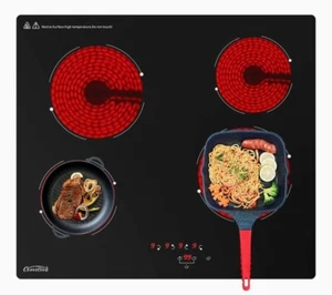 CoverCook 4 Burner Ceramic Hob 220v CKTE406 - Picture 1 of 3