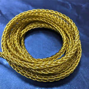 Single crystal copper gold-plated wire hifi diy headphone upgrade wire