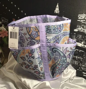 Vera Bradley Duschwagen für Schlafsäle, Kreuzfahrt MADDALENA PAISLEY WEICH NEU MIT ETIKETT RV $ 39 - Bild 1 von 11
