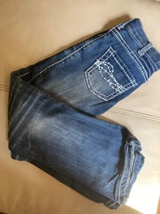 Girls Cowgirl Tuff Jeans Edgy Bootcut “Edgy” size 6 - Picture 1 of 3