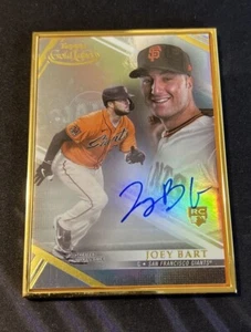 2021 Topps Gold Label Joey Bart Giants RC AUTO /75 with Gold Border. Brand New. - Picture 1 of 3