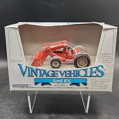 1985 Ertl Vintage Vehicles - Ford 8n Die Cast Farm Tractor 1/43 Scale #2512 NIB - Image 1 of 4