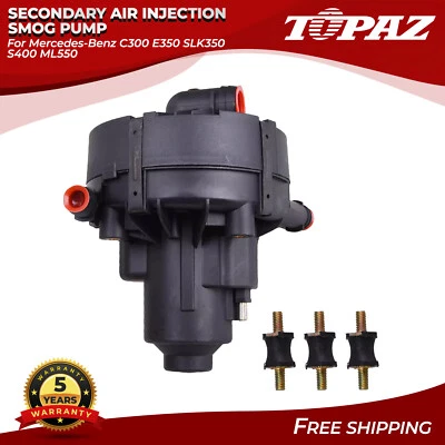 Secondary Air Pump Fits Mercedes-Benz C300 E350 SLK350 S400 ML550 0001405185 - Imagen 1 de 4
