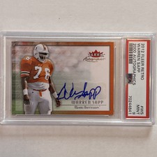 2012 Fleer Retro Warren Sapp 2000 Autographics ￼#00AU-WS PSA 9 POP 1 Super Rare!