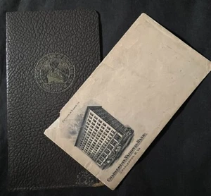 Vintage 1918 CHARLESTON NATIONAL BANK Pocketbook and Envelope West Virginia - Picture 1 of 4