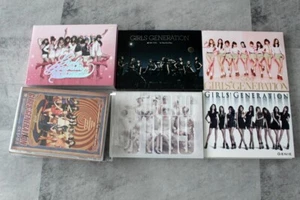 SET x6 SNSD Japan Korea CD DVD HOOT Girl's Generation Genie Gee NO PHOTOCARD - Picture 1 of 7
