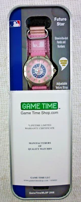 Game Time Major League Baseball Seattle Mariners Pink Womans Quartz Watch - Image 1 of 4