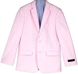 Tommy Hilfiger Boys Size 12 Suit Set Pink - Picture 1 of 4