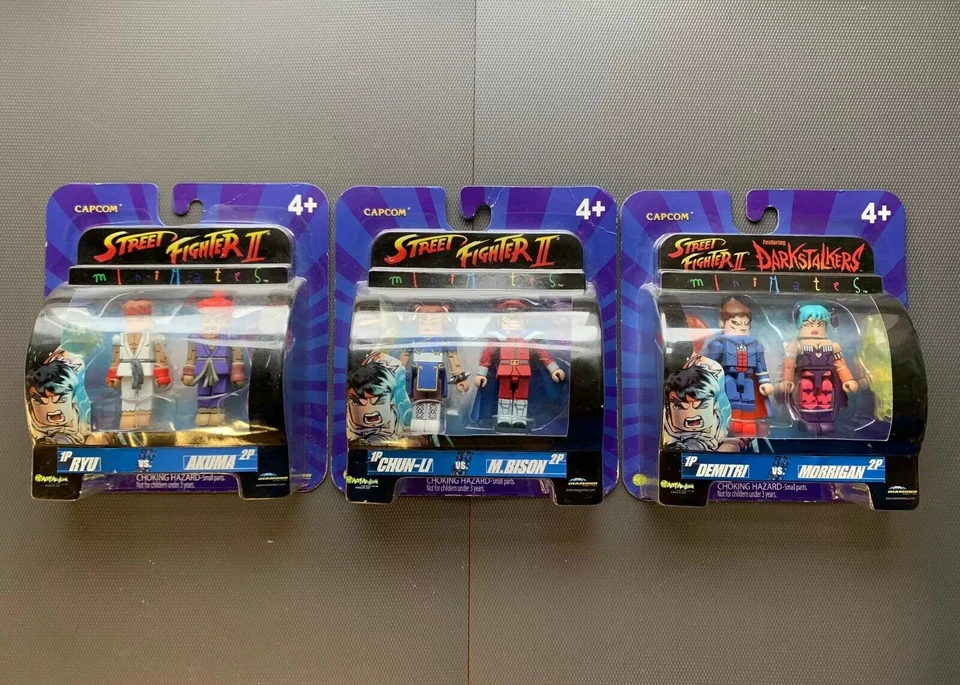 Official Streetfighter 2 Minimates, 3 sets - Image 1 of 1