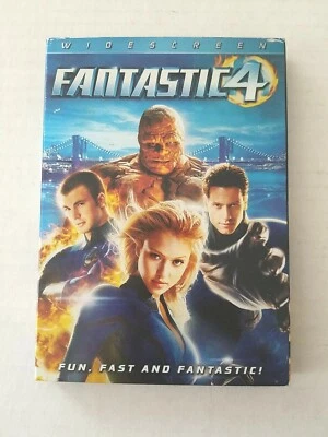 FANTASTIC FOUR Widescreen Edition DVD VG Marvel Comics Chris Evans SciFi Action Foto 1 de 4