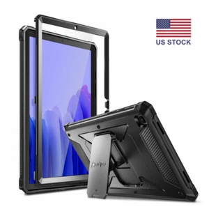 Case for Samsung Galaxy Tab A7 10.4 2022 Hybrid Cover Built-in Screen Protector - Picture 1 of 14