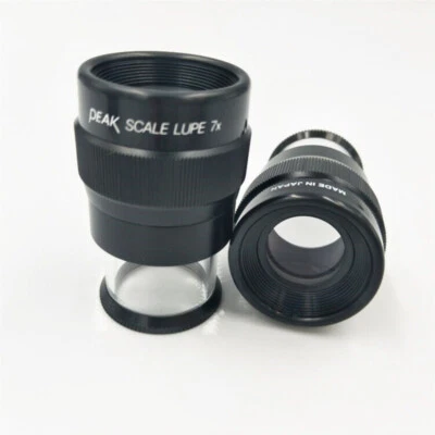Original PEAK 1975-7X Loupe No.1975 with Standard Scale 7X Portable Magnifier - Image 1 of 4
