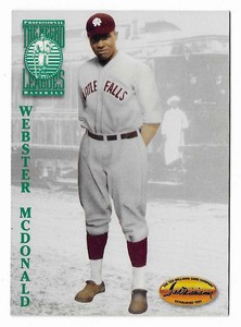 1994 Ted Williams The Negro Leaders Pro Baseball Card #108 Webster McDonald 