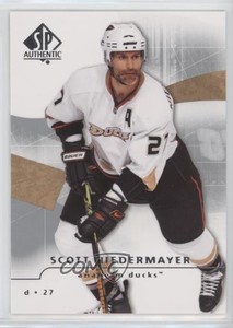2008-09 SP Authentic Scott Niedermayer #13 HOF