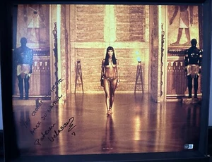 PATRICIA VELASQUEZ SIGNED PHOTO 16X20 THE MUMMY AUTOGRAPH SEXY BECKETT COA BAS 2 - Picture 1 of 3