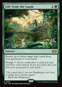 *MtG: LIFE FROM THE LOAM - Commander Tarkir: Dragonstorm Rare - magicman* - Bild 1 von 1