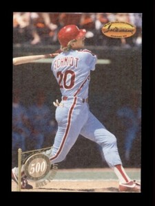 1994 TED WILLIAMS #5C7 MIKE SCHMIDT 500 HR CLUB PHILADELPHIA PHILLIES HOF