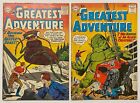 MY GREATEST ADVENTURE 41 & 46 1960 DC Comics Silver Age Sci-Fi Adventure Series