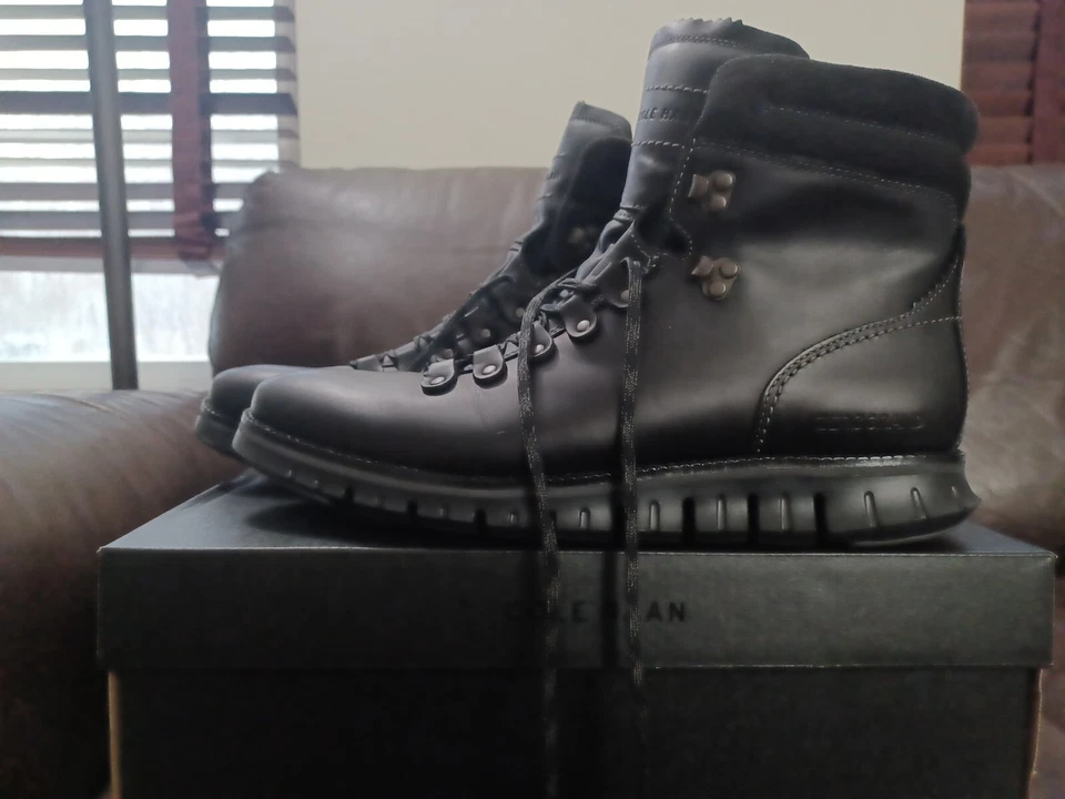 Cole Haan Zerogrand Men's Boot, Size 10.5 - Black (C30403)