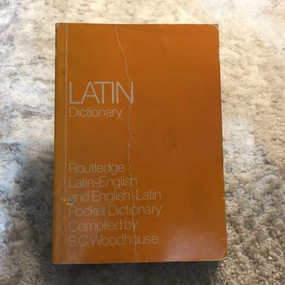 The Englishman's Pocket Latin English And English Latin Dictionary Book 1982 - Image 1 of 4