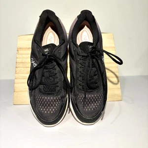 Ryka Devotion Plus 2 Women's Walking Shoes Sneakers Black/Pink Size 8M Low Top - Picture 1 of 8