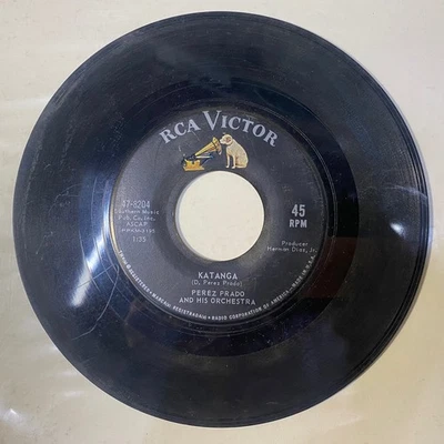 HEAR! RARE VG LATIN 45 Perez Prado Teresita Katanga boogaloo funk exotica guitar - Image 1 of 2