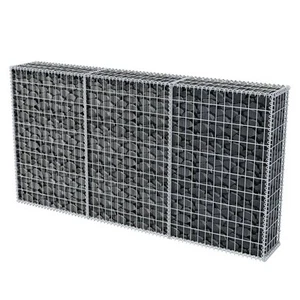 Gabion Gabionen Steinkorb Steingabionen Mauer Säule Säulen Drahtkorb Schüttkorb - Bild 1 von 16