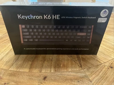 🔥 Keychron K6 HE Wireless Mechanical Keyboard – Hall Effect Magnetic Switches - Image 1 of 2