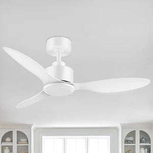 42 Inch Ceiling Fans without Lights, Outdoor Indoor Industrial Ceiling Fans R... - Picture 1 of 9