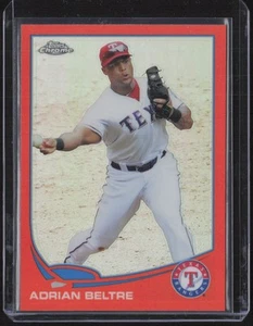 2013 Topps Chrome #122 Adrian Beltre rifrattori arancioni - Foto 1 di 2