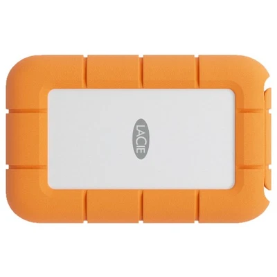 Externe Festplatte LaCie STND1000400 Grau Orange 1 TB HDD - Bild 1 von 3