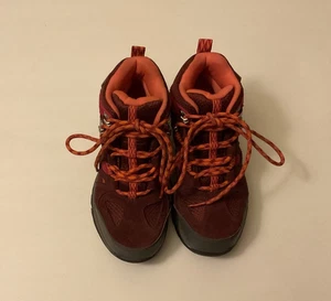 LL Bean Kids Tek 2.5 Wanderschuhe, süße Black Cherry Farben, Größe 2 - Bild 1 von 7