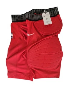 Pantalones Cortos de Compresión Acolchados Nike Pro Hyperstrong NBA Baloncesto Rojo XXL Alto - Imagen 1 de 6