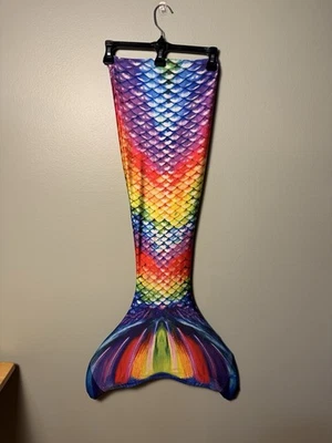 Aleta Fun Sirena Cola de Natación con Monoaleta - Arco Iris, Niño’s Talla 6 Foto 1 de 4