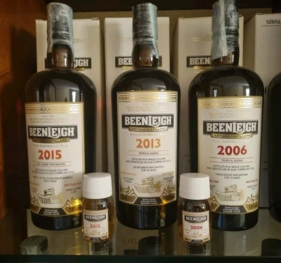 BEENLEIGH Rum Rhum 2006 & 2015- 2013 59% 70cl - limited edition Velier. No Caron - Immagine 1 di 4