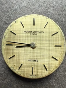 Movimiento VC Vacheron Constantin 1003 genuino y esfera Meister funcionando - Imagen 1 de 5