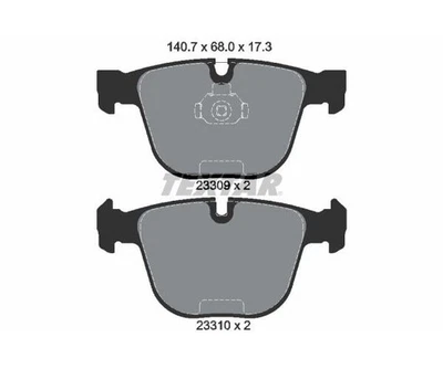 Textar Juego Pastillas de Freno de Disco 2330902 - Imagen 1 de 2