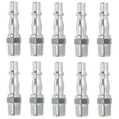 10 Pieces BSP 1/4" MALE PCL Connectors AIR LINE Fittings Couplings Compressor