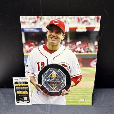 Joey Votto Autographed Cincinnati Reds 11x14 Photo Signed JSA COA - Image 1 of 4