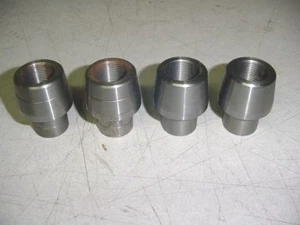 11/16-18 RH LH (2ea) Weld in Tie Rod Adapter Dana 30 25 CJ Willy ES140 Jeep - Foto 1 di 1