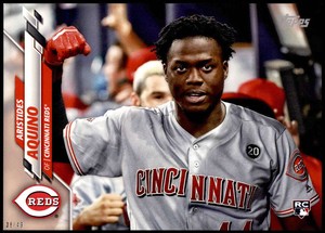 2020 Topps Series 1 Baseball Short Print Variations 5x7 Oversized #20 Aristides 