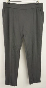 New 345$ Emporio Armani Men's XL Grey Knit Jersey Performance Trouser Pants - Picture 1 of 9