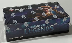 (SEALED, New) MTG Commander Legends Draft Booster Box Factory Sealed - Picture 1 of 6