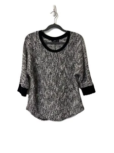 Black and White Large Light Sweater  - Picture 1 of 2